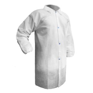 RoncoCare PP Labcoat White M 1x50
